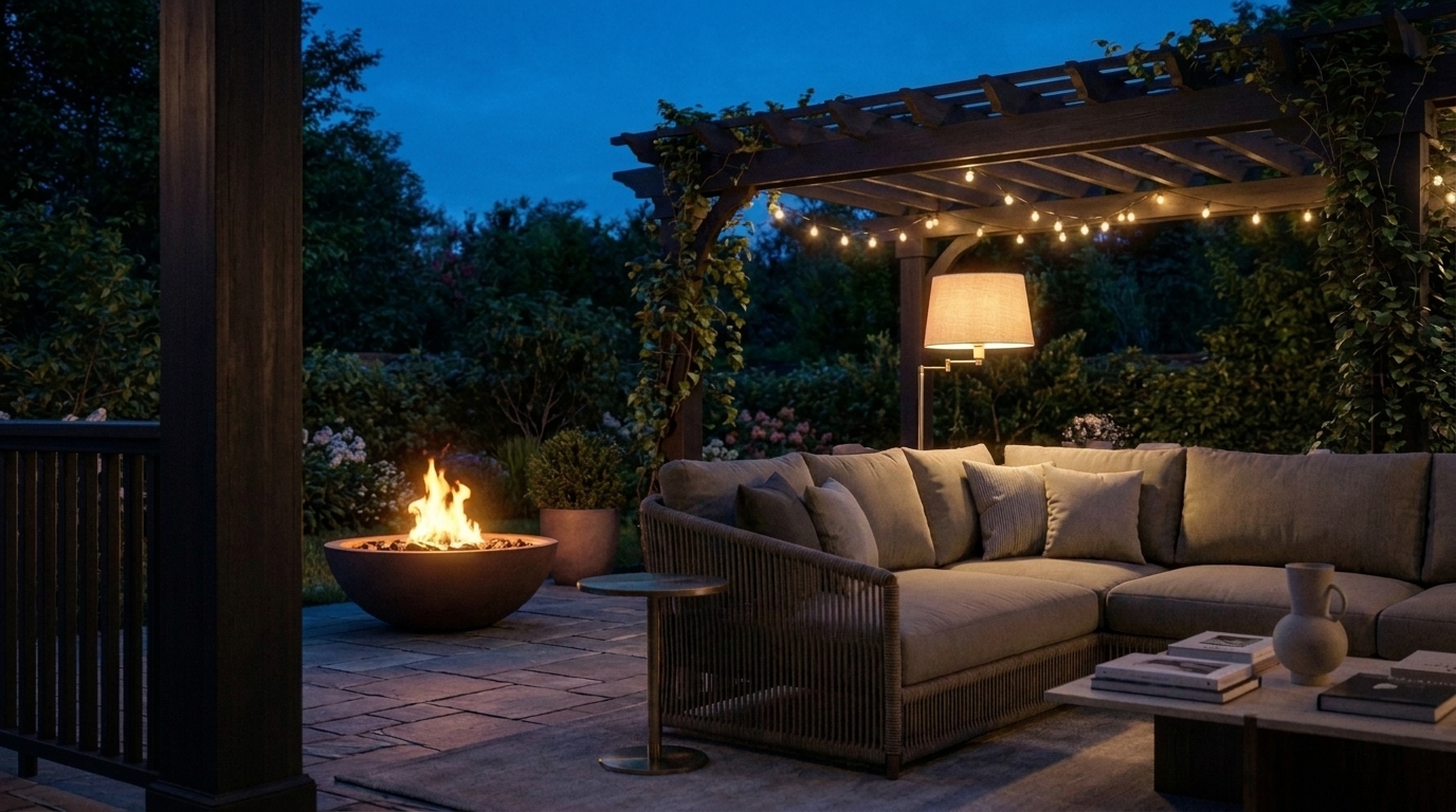 Outdoor L-Shape Sofa